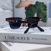 Prada Sunglasses Classic Style, Showcasing Unique Personality with Premium Metal Logo on Temples and Frame