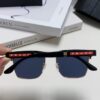 Prada Sunglasses Classic Style, Showcasing Unique Personality with Premium Metal Logo on Temples and Frame