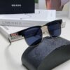 Prada Sunglasses Classic Style, Showcasing Unique Personality with Premium Metal Logo on Temples and Frame