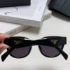 Prada 2024 New Arrival Sunglasses Fashionable Round Frame UV Protection Eyewear for Women