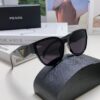 Prada 2024 New Arrival Sunglasses Fashionable Round Frame UV Protection Eyewear for Women
