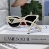 Prada 2024 New Arrival Sunglasses Fashionable Round Frame UV Protection Eyewear for Women
