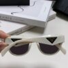 Prada 2024 New Arrival Sunglasses Fashionable Round Frame UV Protection Eyewear for Women