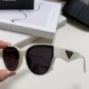 Prada 2024 New Arrival Sunglasses Fashionable Round Frame UV Protection Eyewear for Women