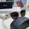 Prada 2024 New Arrival Sunglasses Fashionable Round Frame UV Protection Eyewear for Women