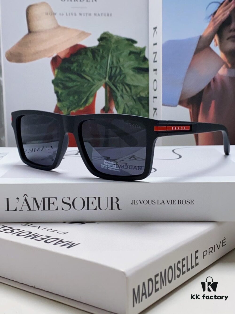 Prada Men's Driving 2024 New Unisex Sunglasses Fashion UV Protection Trendy Celebrity Glasses