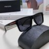 Prada Men's Driving 2024 New Unisex Sunglasses Fashion UV Protection Trendy Celebrity Glasses