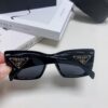 Prada 2024 New Arrival Women's Sunglasses Summer UV Protection Fashion Round Frame Unisex Trendy Sun Glasses for Driving