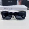 Prada 2024 New Arrival Women's Sunglasses Summer UV Protection Fashion Round Frame Unisex Trendy Sun Glasses for Driving