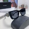 Prada 2024 New Arrival Women's Sunglasses Summer UV Protection Fashion Round Frame Unisex Trendy Sun Glasses for Driving