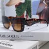 Prada 2024 New Arrival Sunglasses for Women, UV-Protective Fashion Sun Glasses for Summer, Trendy Round Frame Unisex Eyewear for Driving and Online Celebrity Style