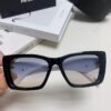 Prada 2024 New Arrival Women's Sunglasses Summer UV Protection Fashion Round Frame Unisex Trendy Driving Sunglasses