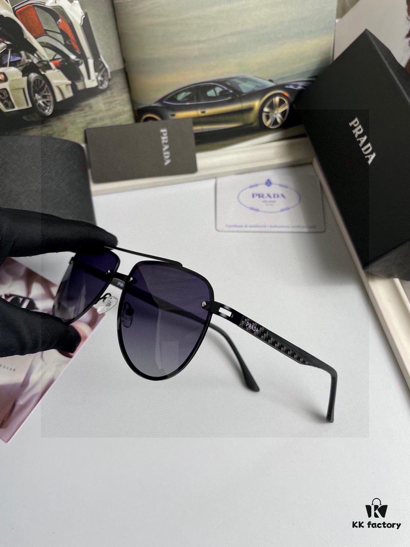 New Arrival High-Quality Unisex Prada-Style Sunglasses