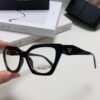 Prada 2024 New Optical Eyeglass Frame Cat-Eye Large Frame Women's Casual Fashion Glasses Sunglasses