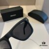 Prada Unisex Trendy Oversized Sunglasses for Street Style, Lightweight Design with Comfortable Nose Fit