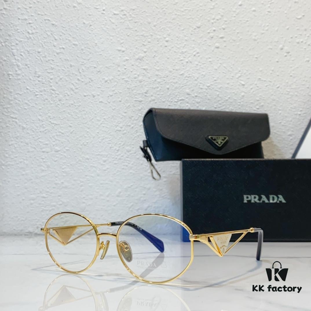 150 PRADA Oval Retro Style Sunglasses