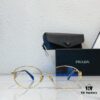 150 PRADA Oval Retro Style Sunglasses