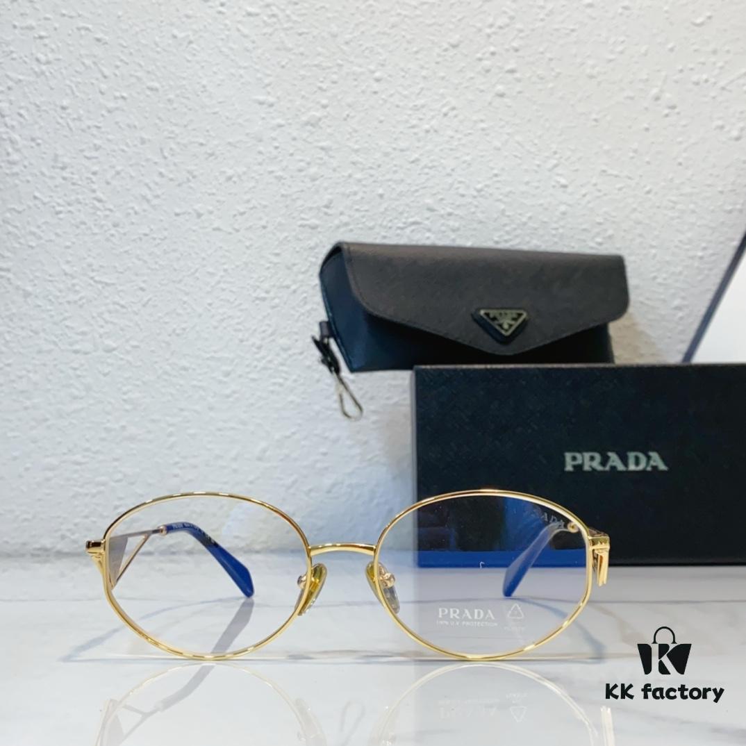 150 PRADA Oval Retro Style Sunglasses