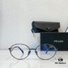 150 PRADA Oval Retro Style Sunglasses