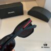 Prada Unisex Trendy Oversized Sunglasses for Street Style, Lightweight Design with Comfortable Nose Fit