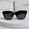Celine 2025 New Korean Style Fashion Sunglasses for Women, Square Frame with Arches Design, Slimming Effect for Round Faces, UV Protection Unisex Sunglasses