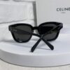 Celine 2025 New Korean Style Fashion Sunglasses for Women, Square Frame with Arches Design, Slimming Effect for Round Faces, UV Protection Unisex Sunglasses