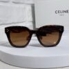 Celine 2025 New Arrival Korean Style Fashion Sunglasses for Women, Avant-Garde Square Frame Inspired by Arc de Triomphe, Slimming Effect for Round Faces, UV Protection Unisex Sun Glasses