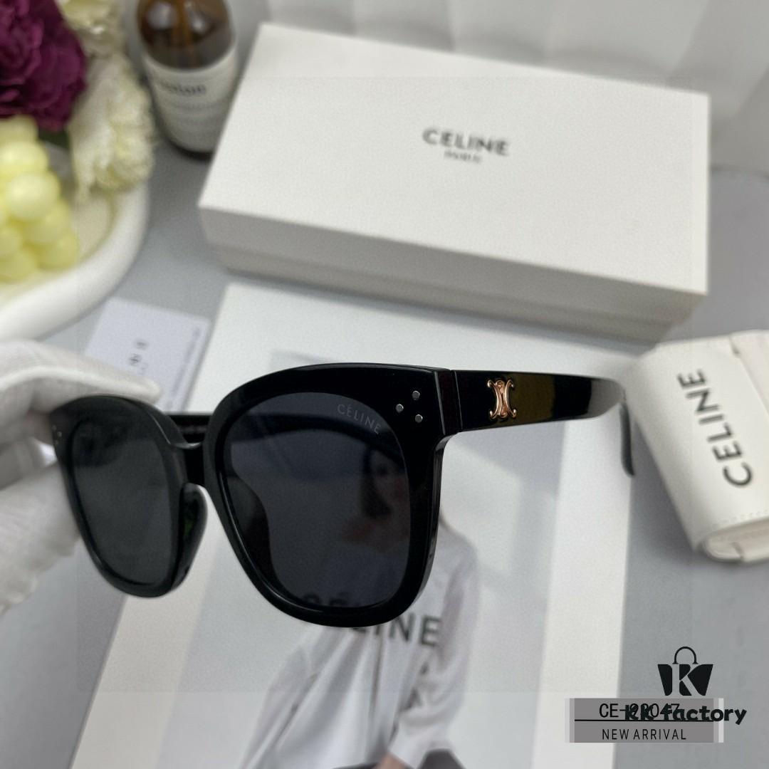 CELINE France TR90 Lightweight Sunglasses with Polarized Lenses, Model 93047