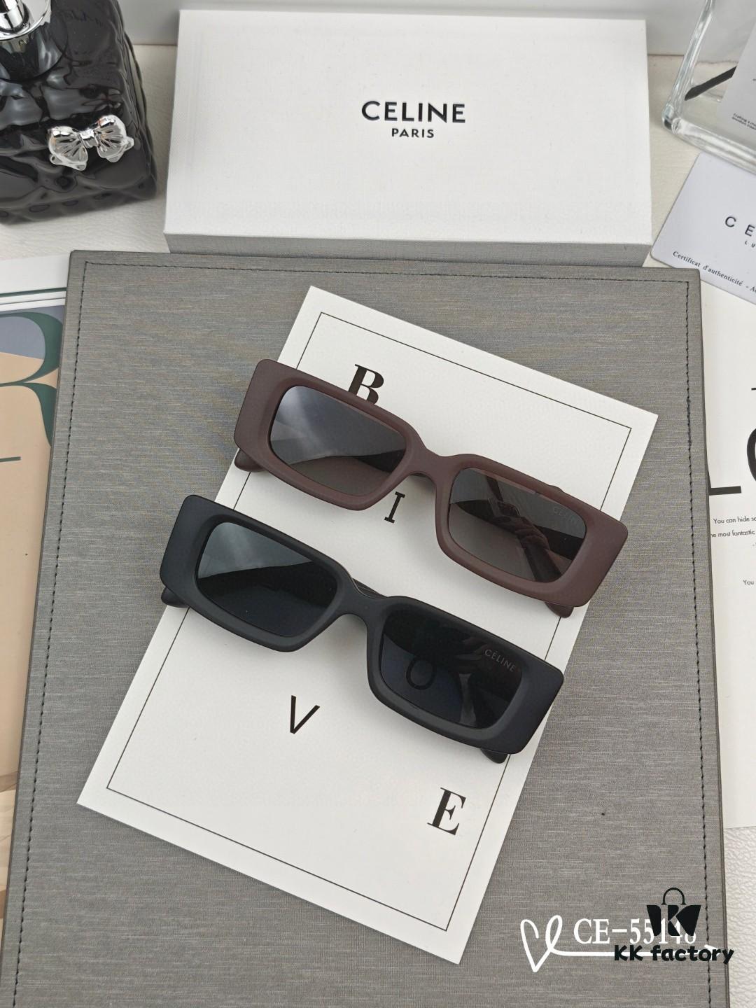 CELINE France TR90 Lightweight Sunglasses with Polarized Lenses, Model 55148