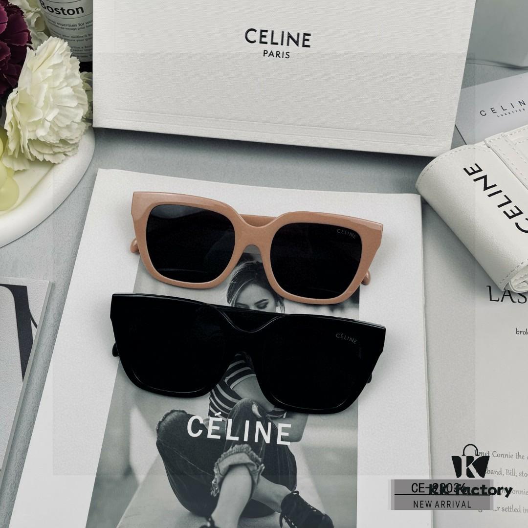 CELINE France TR90 Lightweight Sunglasses with Polarized Lenses, Model 93036