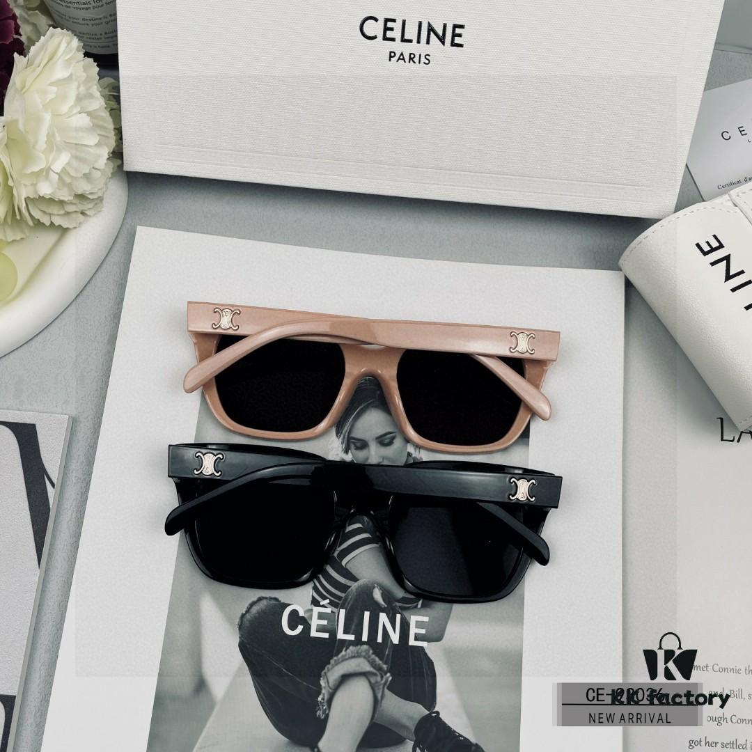 CELINE France TR90 Lightweight Sunglasses with Polarized Lenses, Model 93036