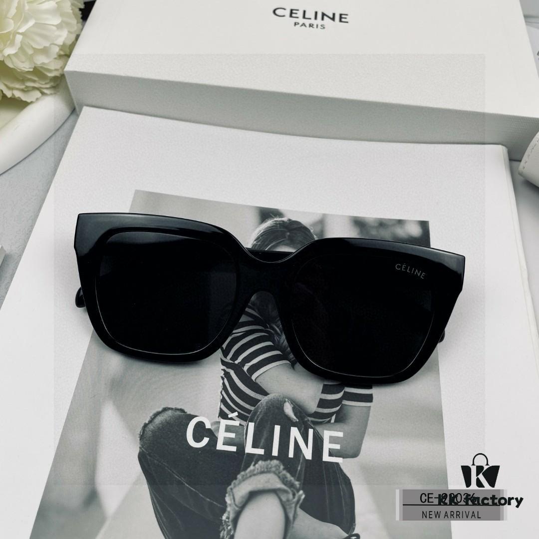 CELINE France TR90 Lightweight Sunglasses with Polarized Lenses, Model 93036