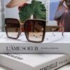 Celine 2024 New Korean Style Oversized Round Frame UV Protection Sunglasses for Women, Stylish and Elegant Sun Glasses