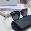 CELINE Red Book Popular Metal-Decorated Logo Simple Frame Sunglasses 6 Colors