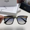 CELINE Red Book Popular Metal-Decorated Logo Simple Frame Sunglasses 6 Colors
