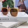 CELINE Red Book Popular Metal-Decorated Logo Simple Frame Sunglasses 6 Colors