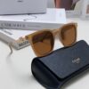 CELINE Red Book Popular Metal-Decorated Logo Simple Frame Sunglasses 6 Colors