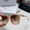 CELINE Red Book Popular Metal-Decorated Logo Simple Frame Sunglasses 6 Colors