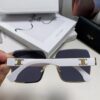 Celine Official Website Latest Top-Quality Edge-Cut Retro Unframed Sunglasses for Women, Stylish UV-Protective Square Slimming Unisex Sunglasses with Premium Feel