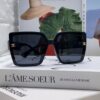 Celine 2025 New Arrival Korean-Style Oversized Round-Fit UV-Protective Sunglasses for Women, Fashionable and Elegant Sun Protection Glasses