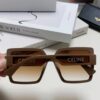 Celine 2025 New Arrival Korean-Style Oversized Round Frame UV-Protective Sunglasses for Women, Stylish and Elegant Sun Protection Glasses