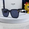 Celine 2025 New Square Sunglasses for Women, Trendy Oversized Frames for Round Faces, Slimming Polarized UV Protection Sunglasses for Beach, Unisex Design