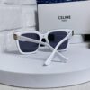 Celine 2025 New Square Sunglasses for Women, Trendy Oversized Frames for Round Faces, Slimming Polarized UV Protection Sunglasses for Beach, Unisex Design
