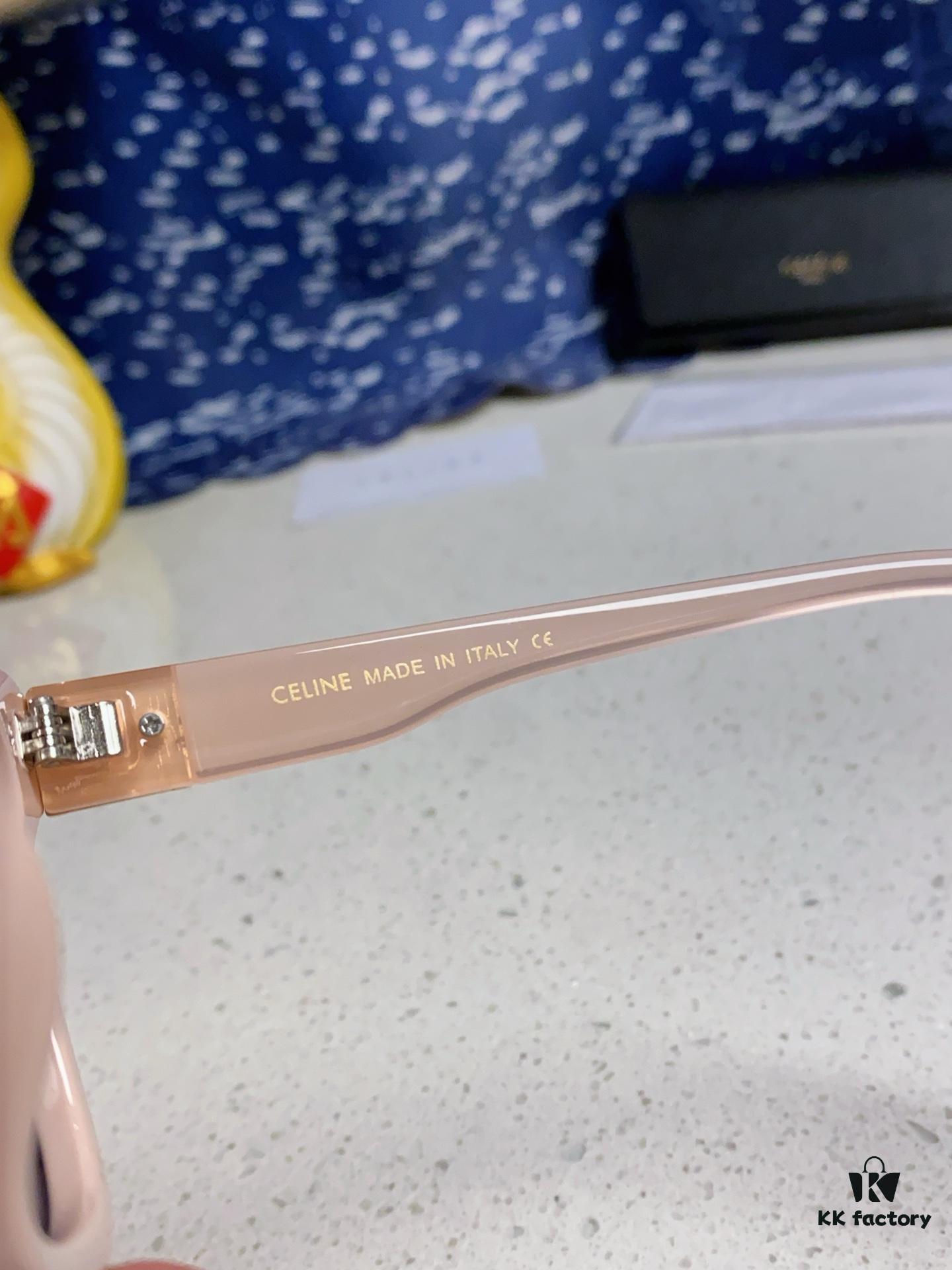 Celine 2025 New Arrival Square Sunglasses for Women, Stylish Oversized Frame, Slimming Effect for Round Faces, Polarized UV Protection Beach Sun Glasses Unisex