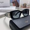 CELINE 2025 New Arrival Runway Official Same Style as Yang Mi, Versatile Oversized Square Arch Rectangular Sunglasses for Women