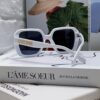 CELINE Red Book Popular Metal-Decorated Logo Simple Frame Sunglasses