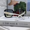CELINE Red Book Popular Metal-Decorated Logo Simple Frame Sunglasses