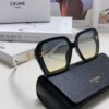 CELINE Red Book Popular Metal-Decorated Logo Simple Frame Sunglasses