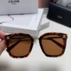 Celine Women's UV-Protective Sunglasses, Anti-Glare Fashion Eyewear for Driving and Streetwear, Slimming Design, Instagram and Xiaohongshu Trendy Style