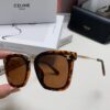Celine Women's UV-Protective Sunglasses, Anti-Glare Fashion Eyewear for Driving and Streetwear, Slimming Design, Instagram and Xiaohongshu Trendy Style